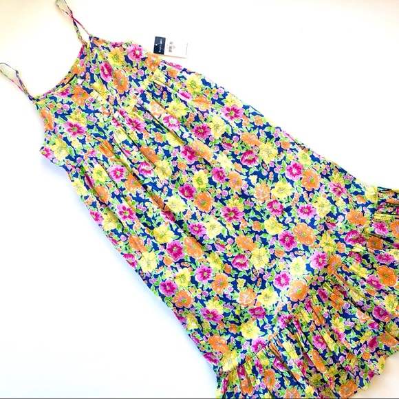 blue and yellow sundress